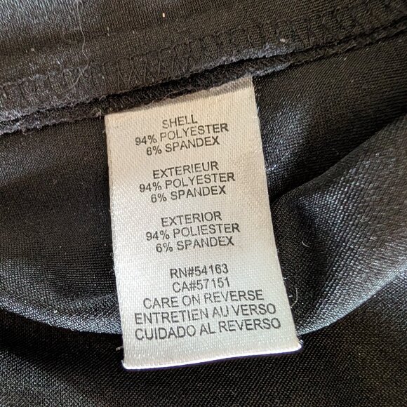 Calvin Klein Black Midi Dress Cutout Shoulders Size 6 Gold Back Zipper LBD - Picture 10 of 12